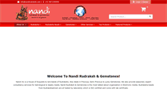 Desktop Screenshot of nandirudraksh.com